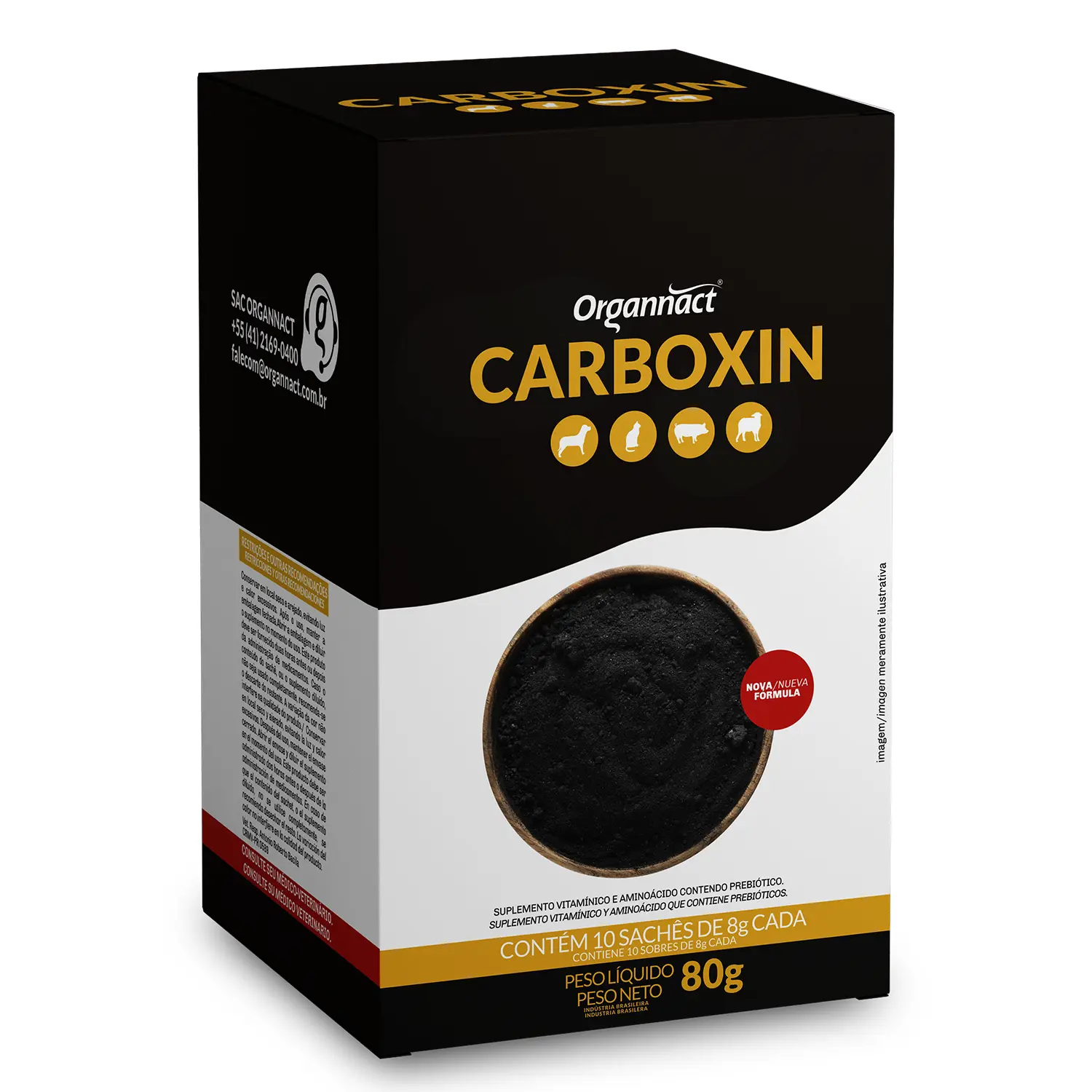 Suplemento Carboxin Organnact 8 g