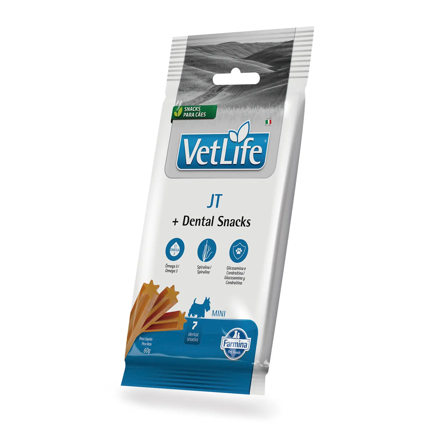 Petisco Dental Vet Life JT Cães Mini e Pequenos