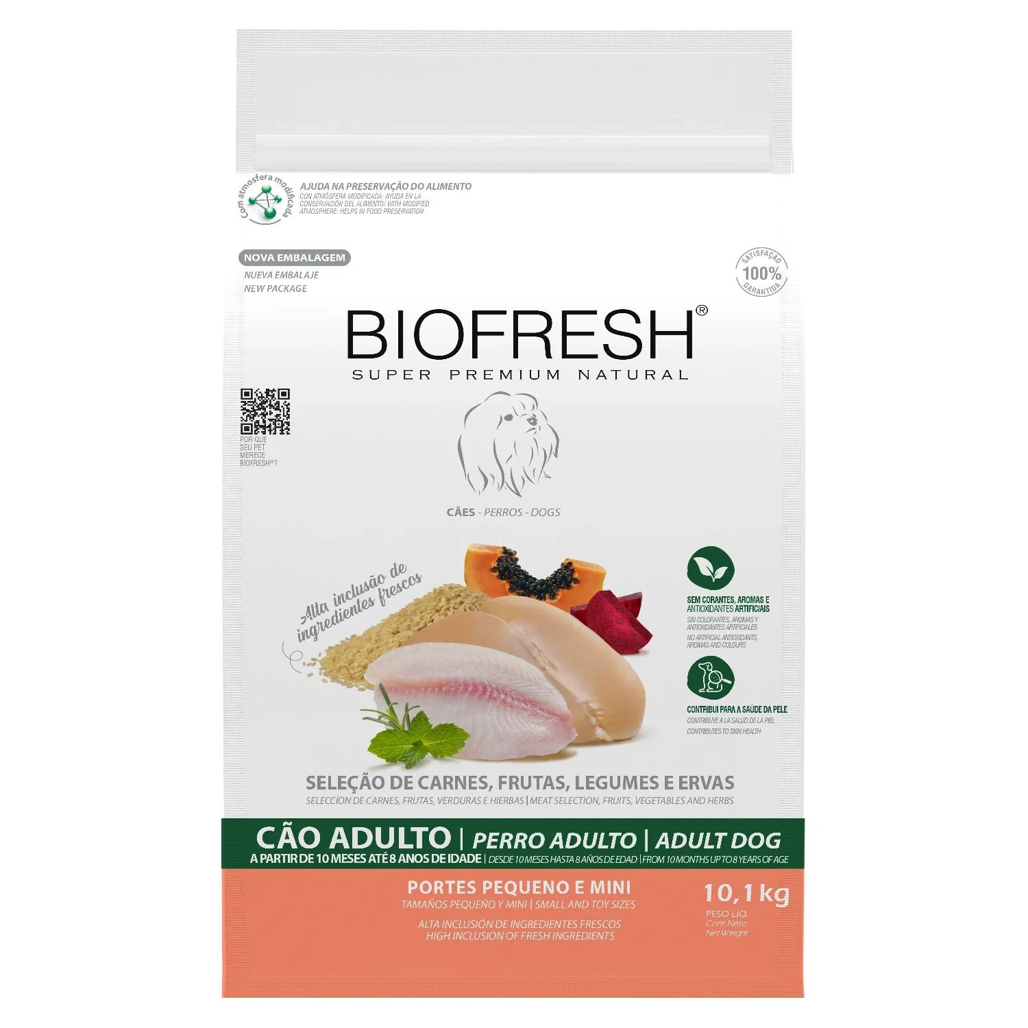 Ração Biofresh Cães Adultos Raças Pequenas e Minis