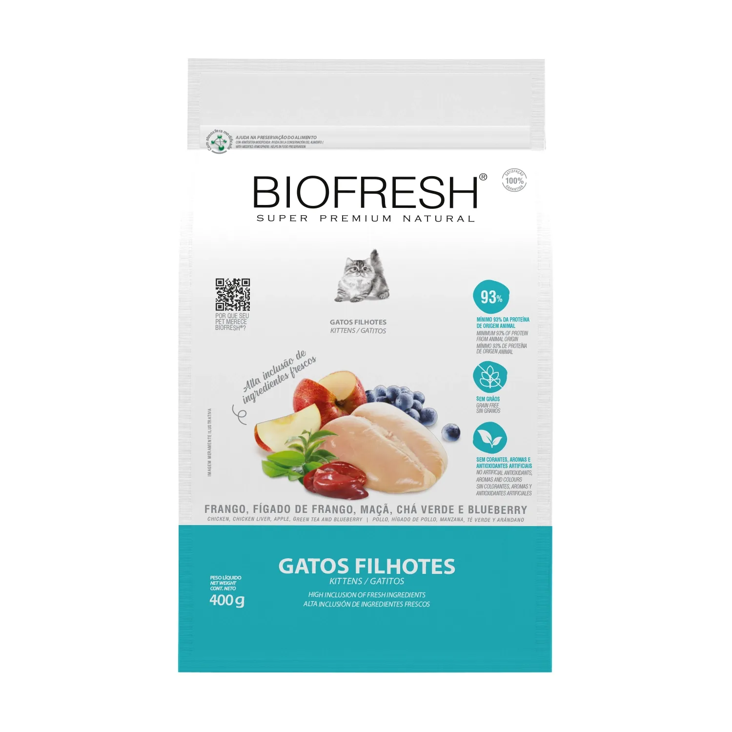 Ração Biofresh Gatos Filhotes Frango