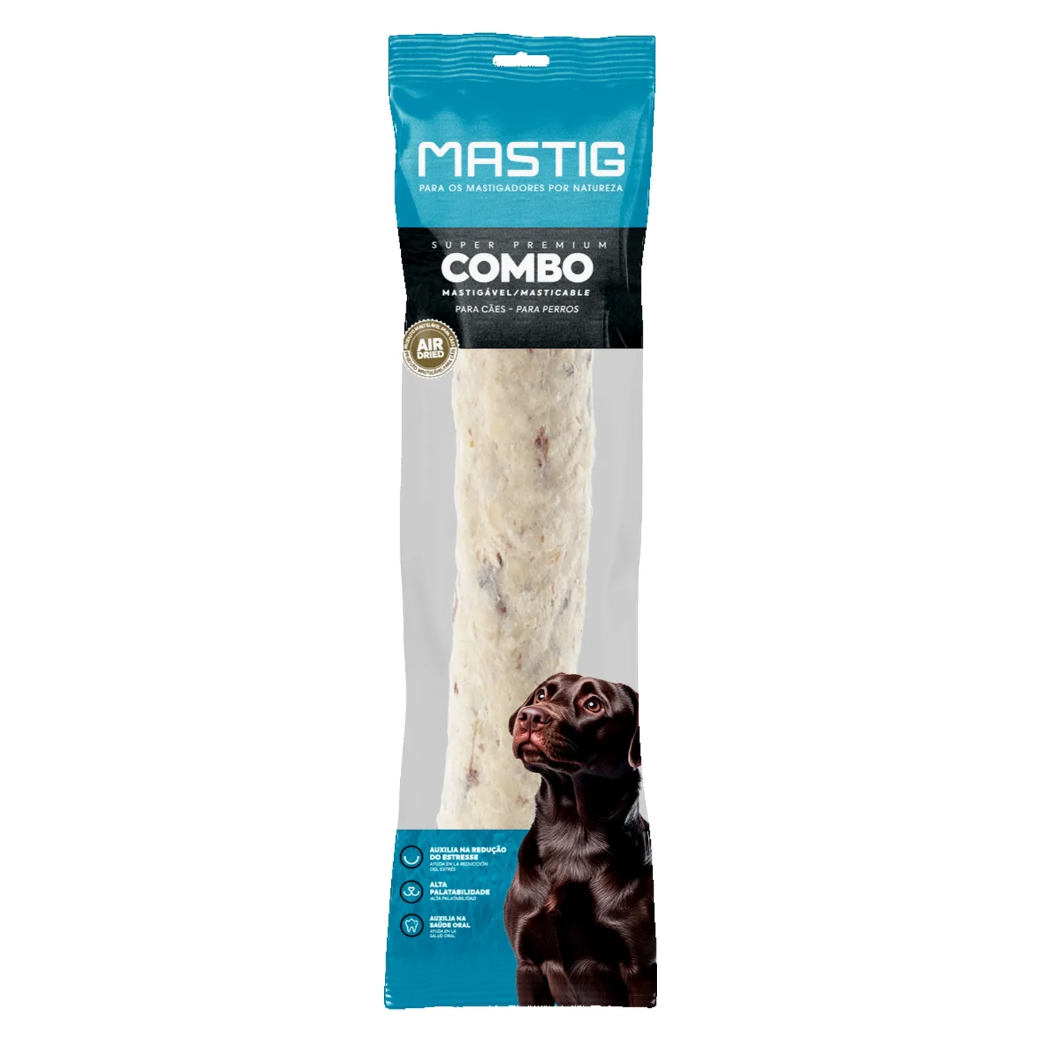 Petisco Roll 8" Combo Carne para Cães Mastig