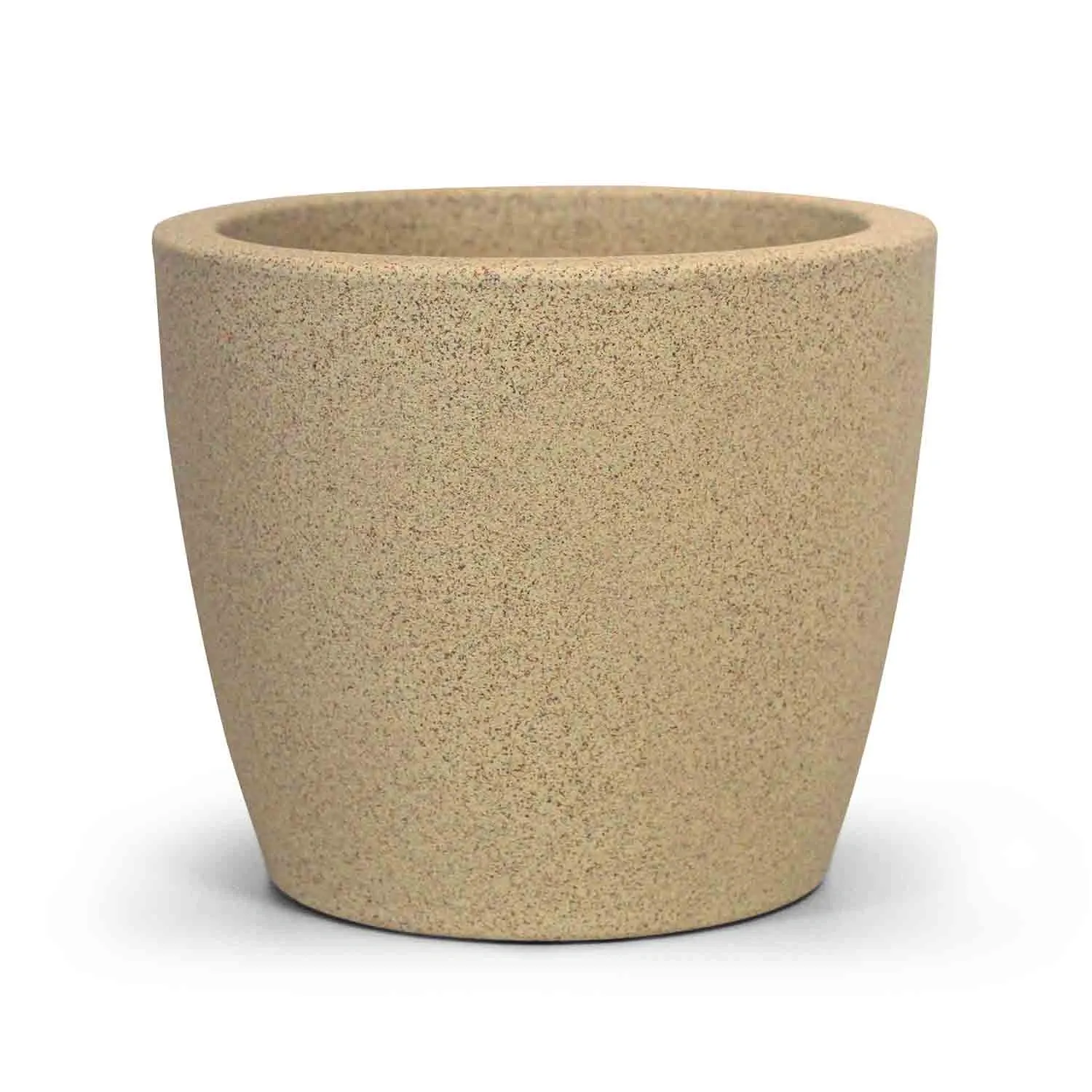 Vaso de Mesa Classic Fosco Redondo 21 cm Nutriplan Areia