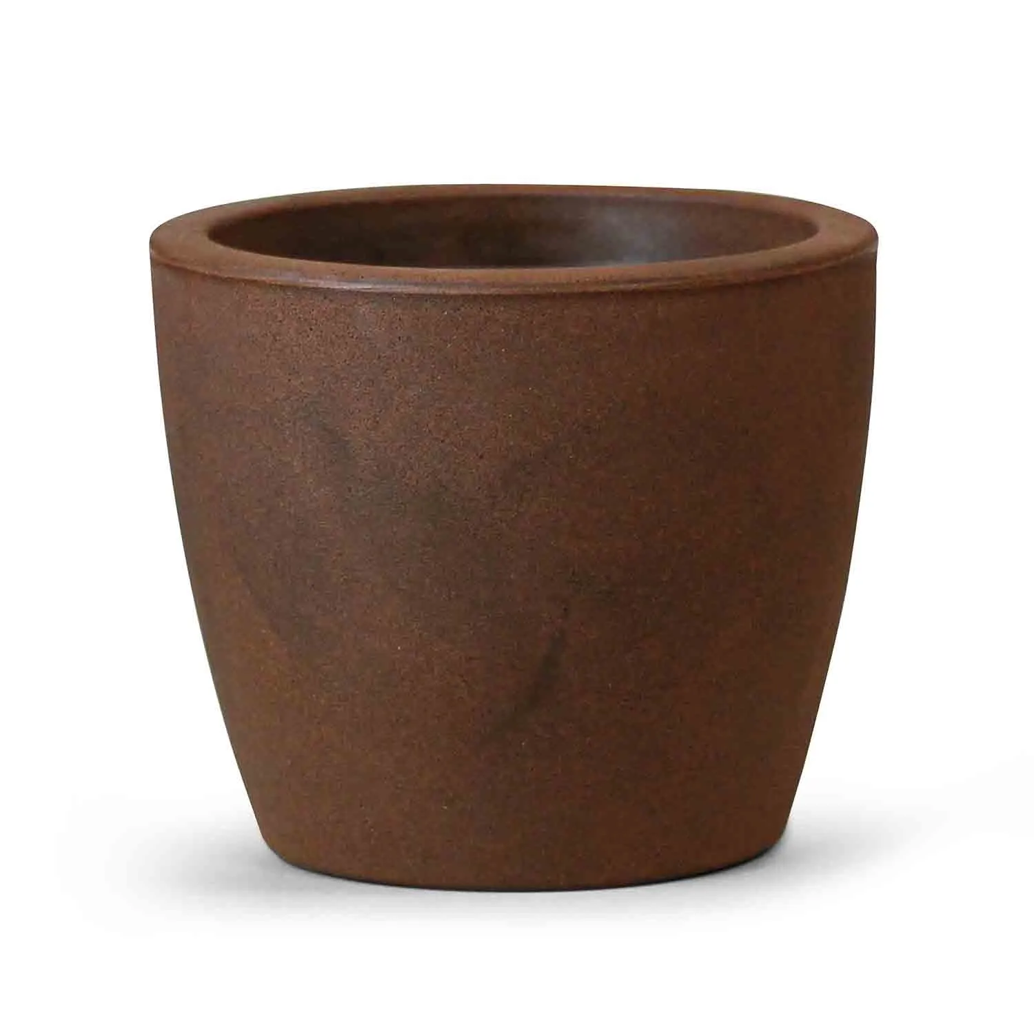 Vaso de Mesa Classic Fosco Redondo 21 cm Nutriplan Ferrugem