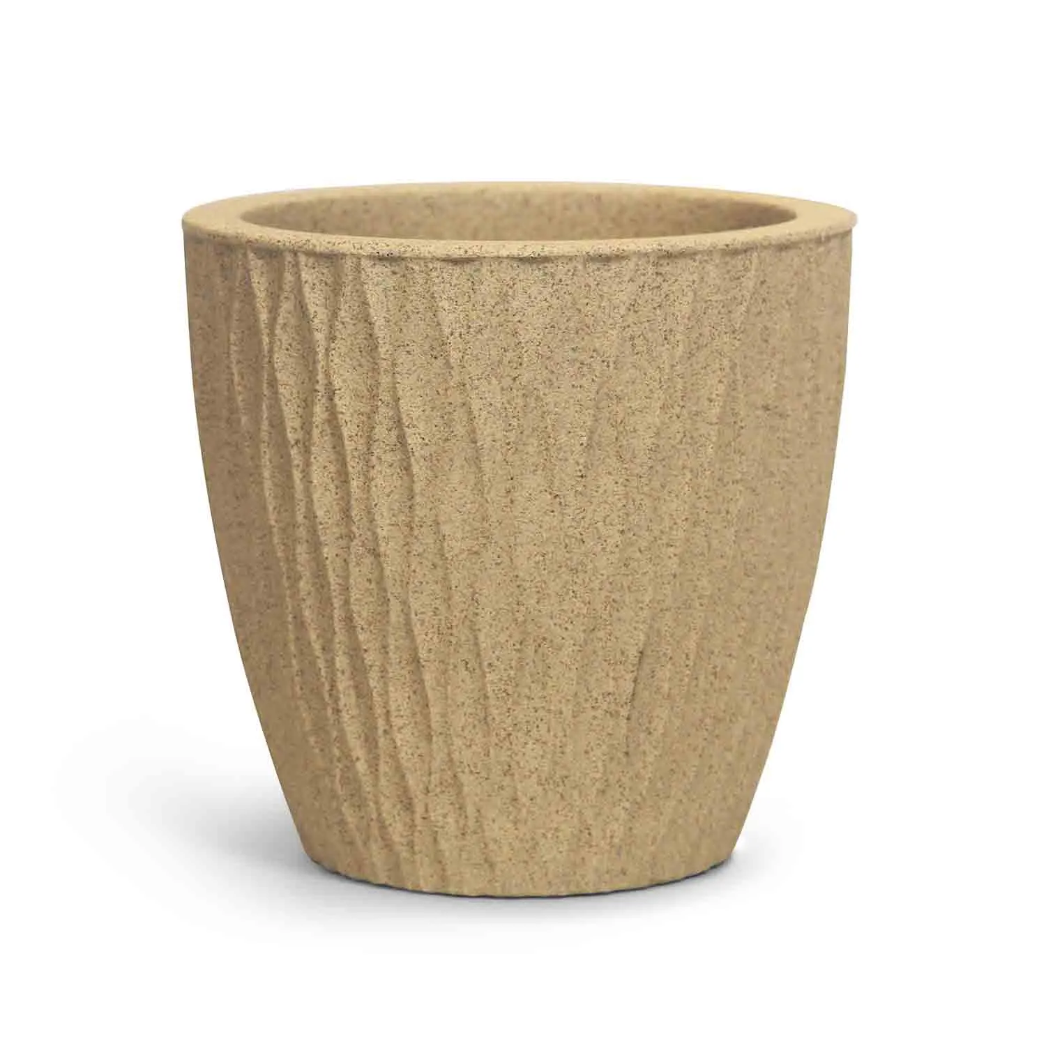 Vaso Infinity Redondo 22 cm Nutriplan Areia