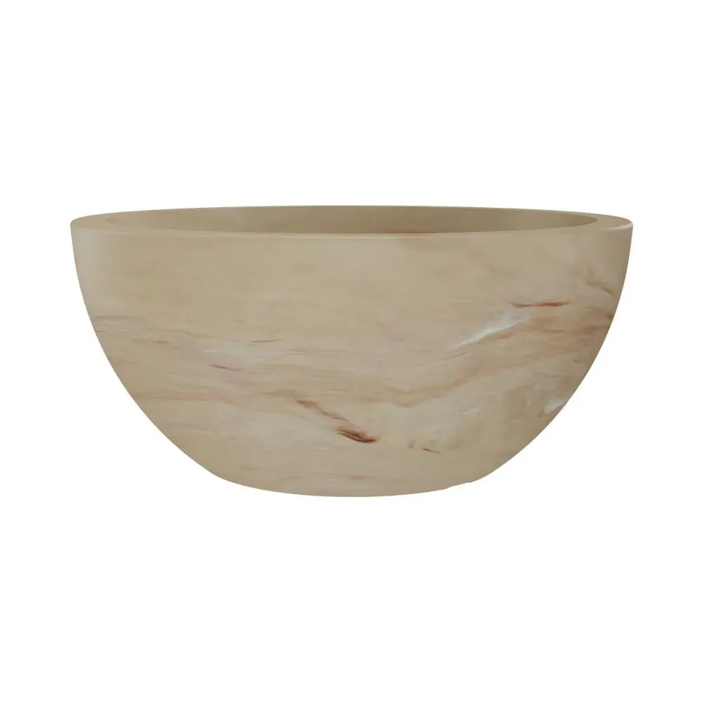 Bacia Concept Redonda Japi Travertino