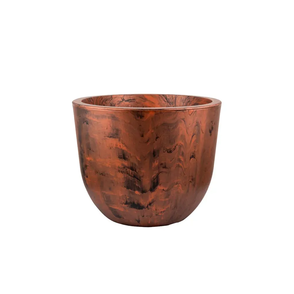 Vaso Concept Redondo Japi Aço Corten