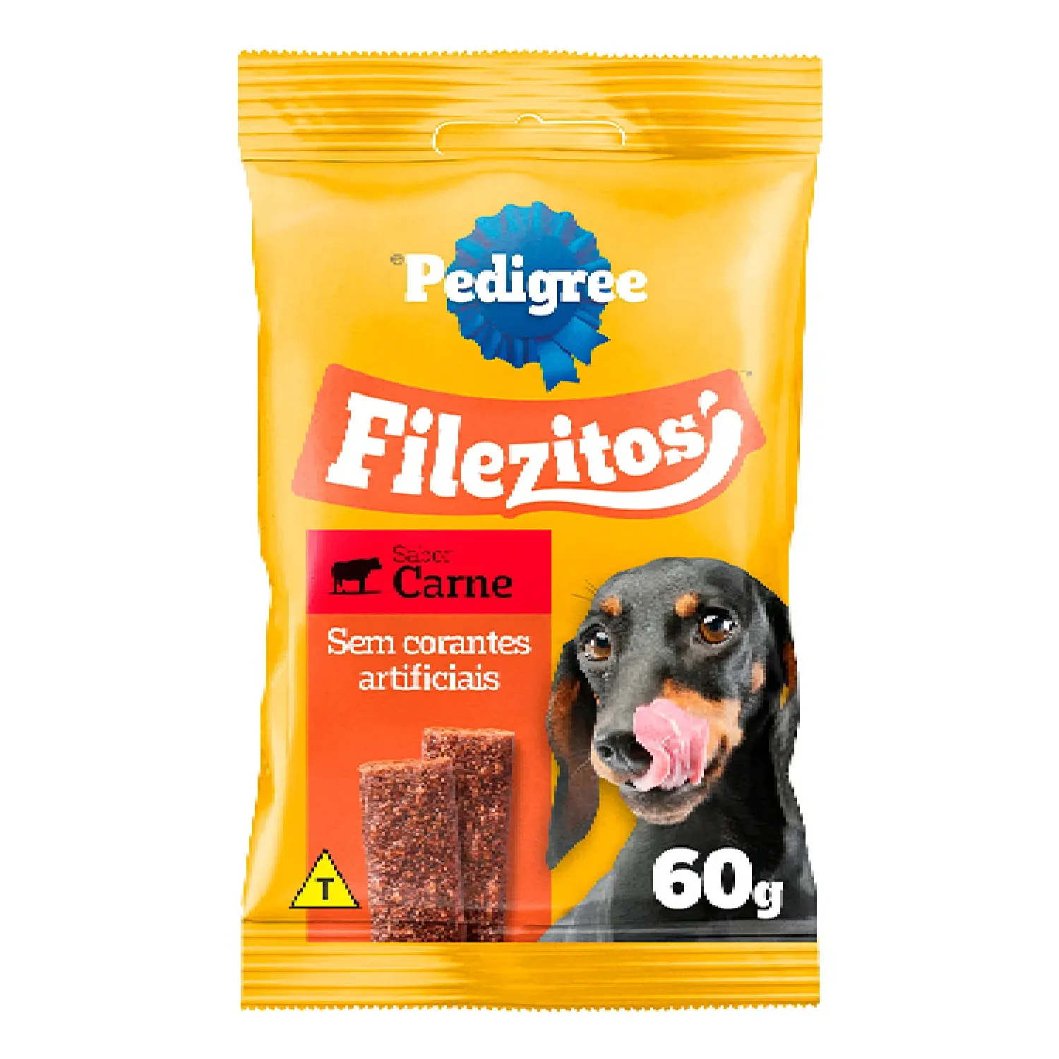 Petisco Pedigree Filezitos Bifinho para Cães Adultos Carne
