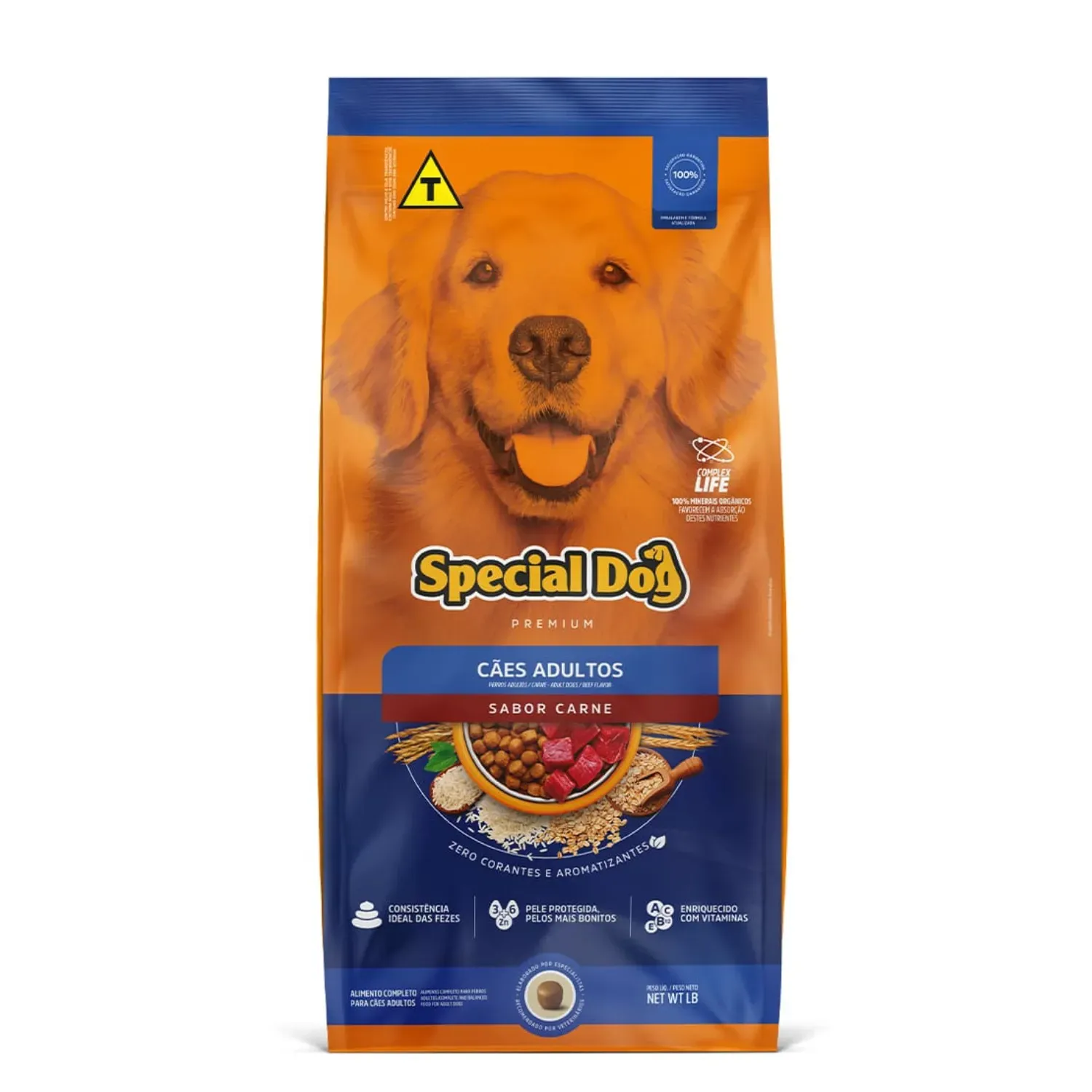 Ração Special Dog Cães Adultos Carne