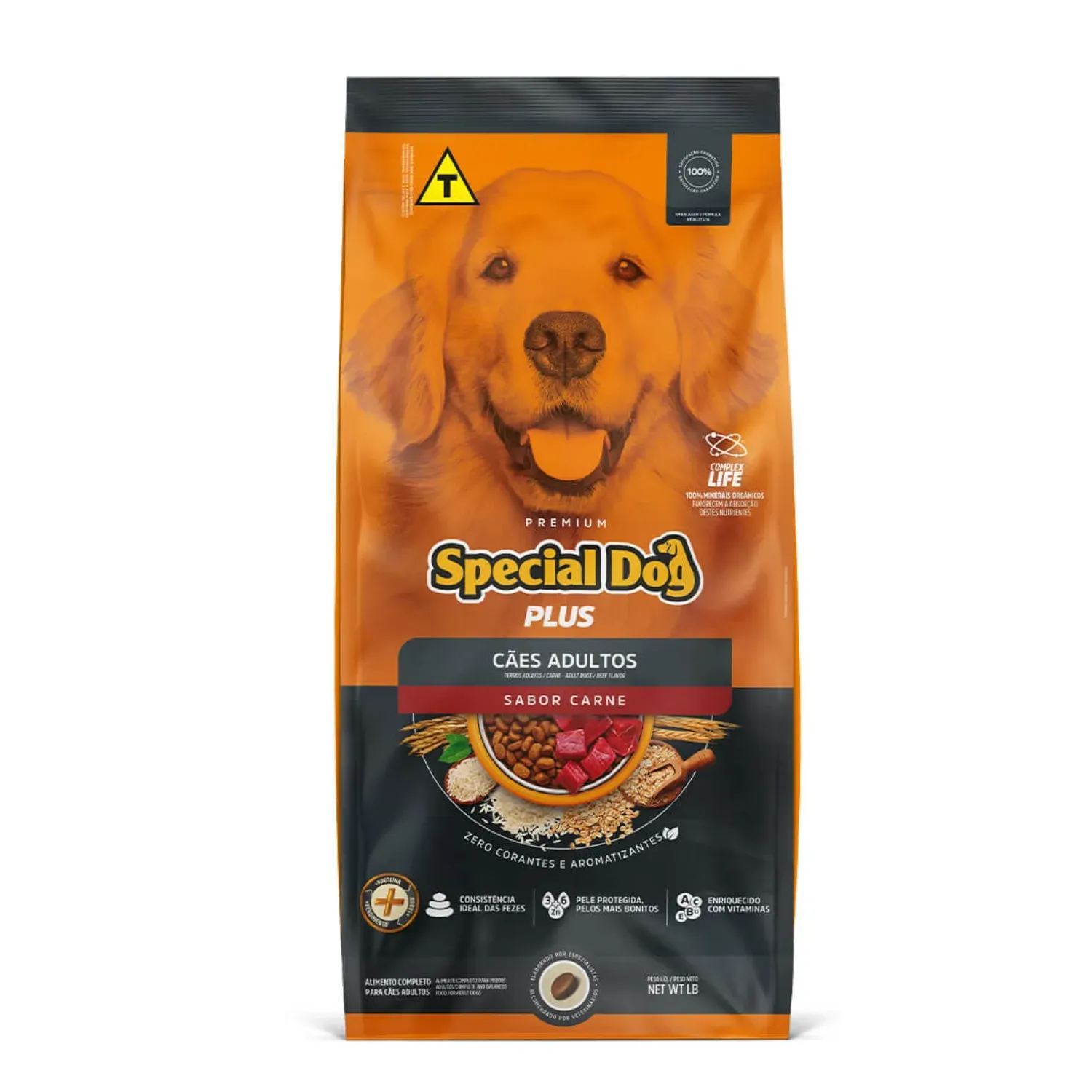 Ração Special Dog Plus Cães Adultos Carne