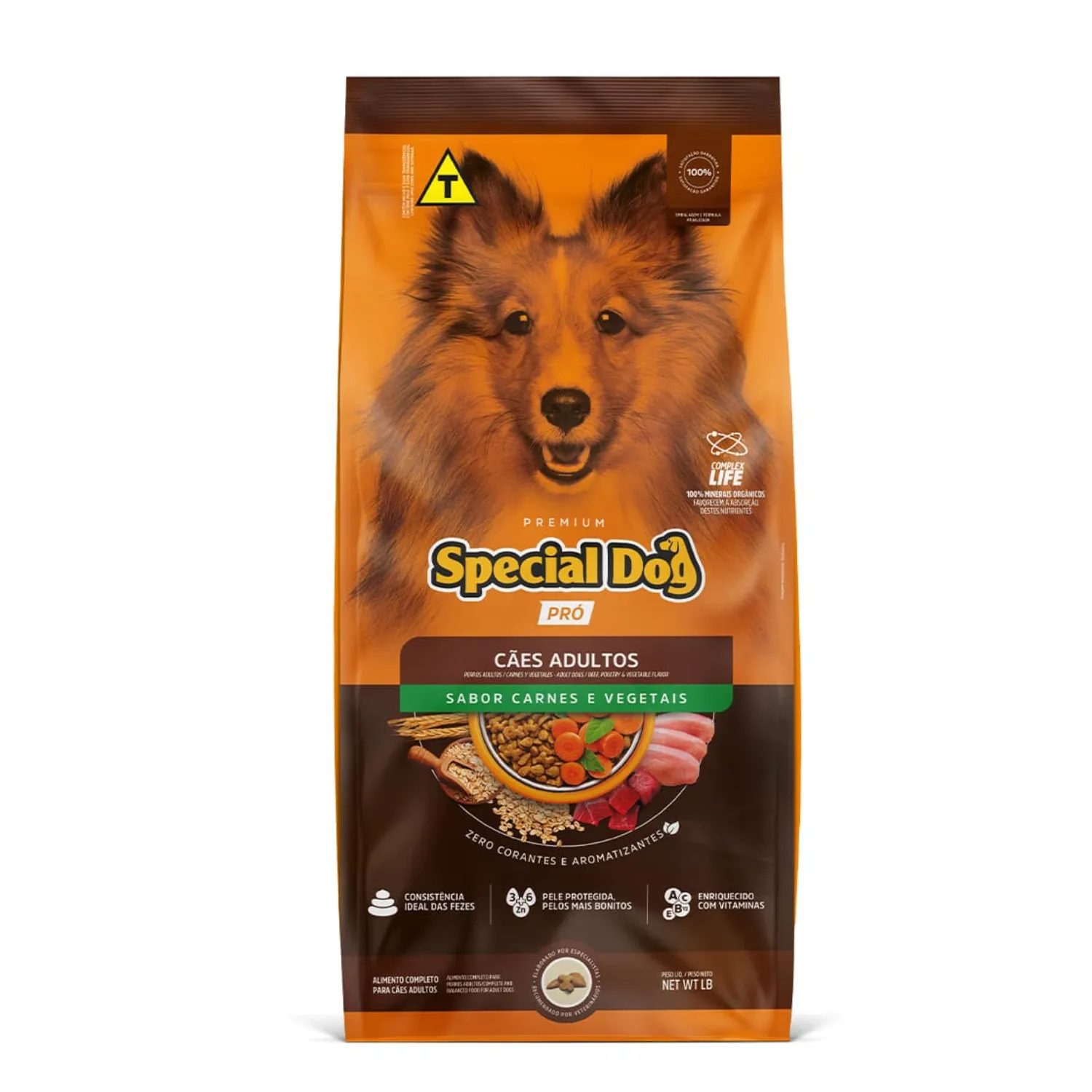Ração Special Dog Pró Cães Adultos Vegetais