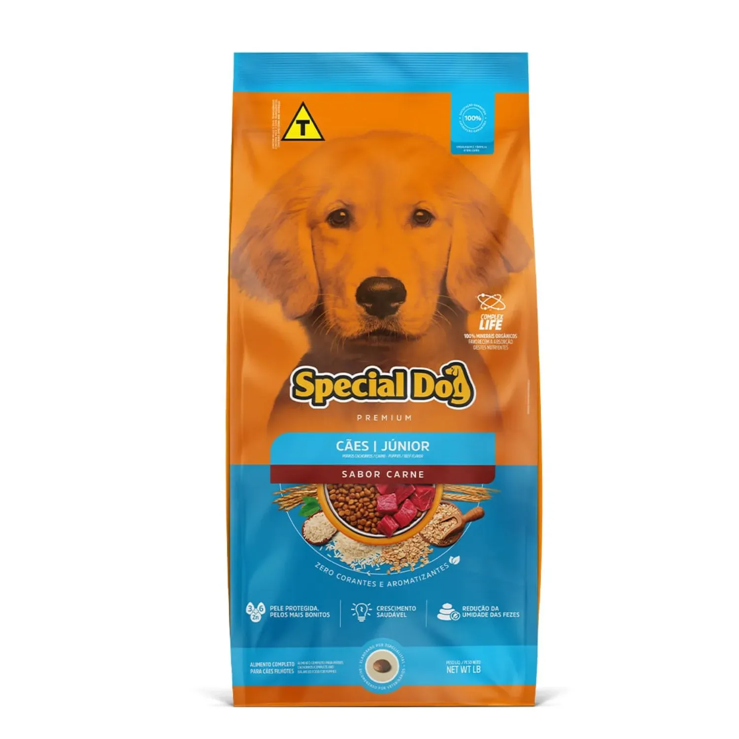 Ração Special Dog Júnior Cães Filhotes Carne