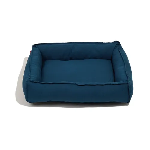 Cama Retangular para Cães e Gatos Spike Azul