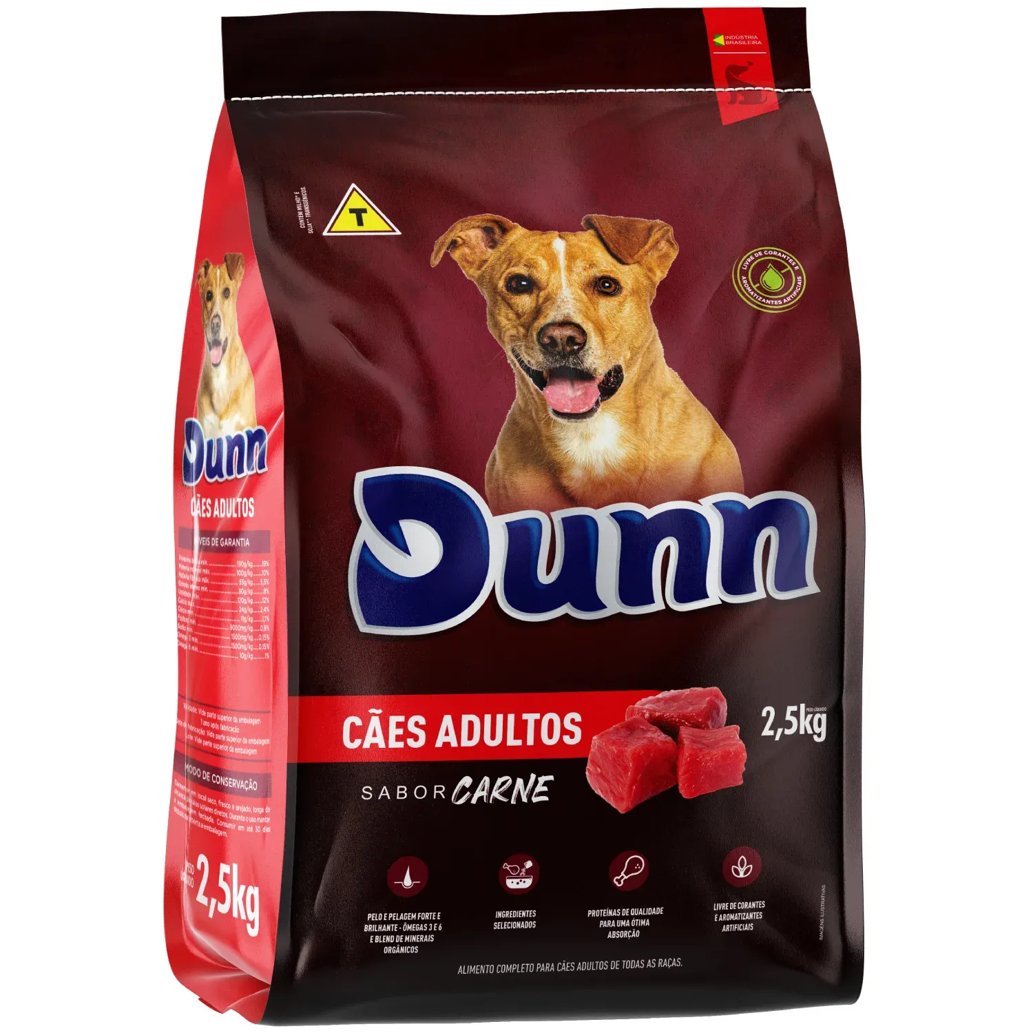 Ração Dunn para Cães Adultos Carne