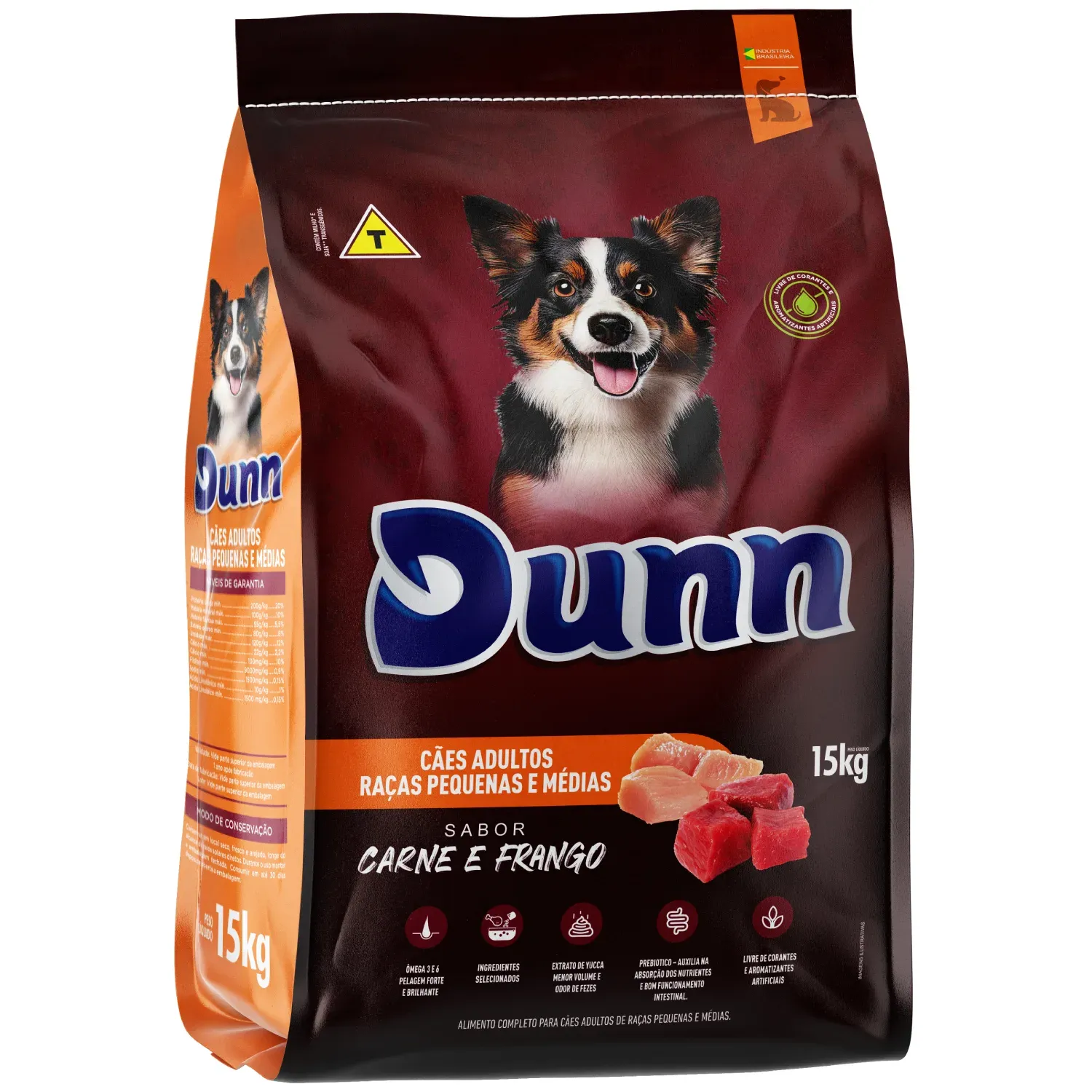 Ração Dunn para Cães Adultos Raças Pequenas e Médias
