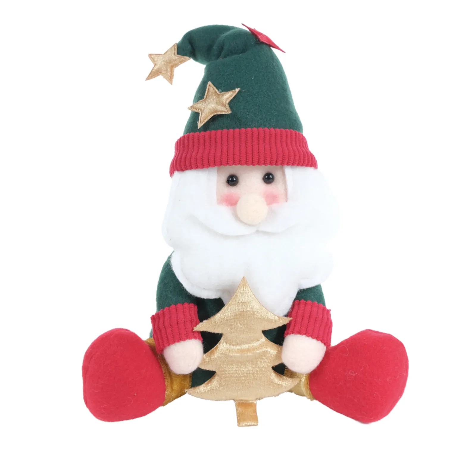 Enfeite Noel Sentado com Árvore Cromus