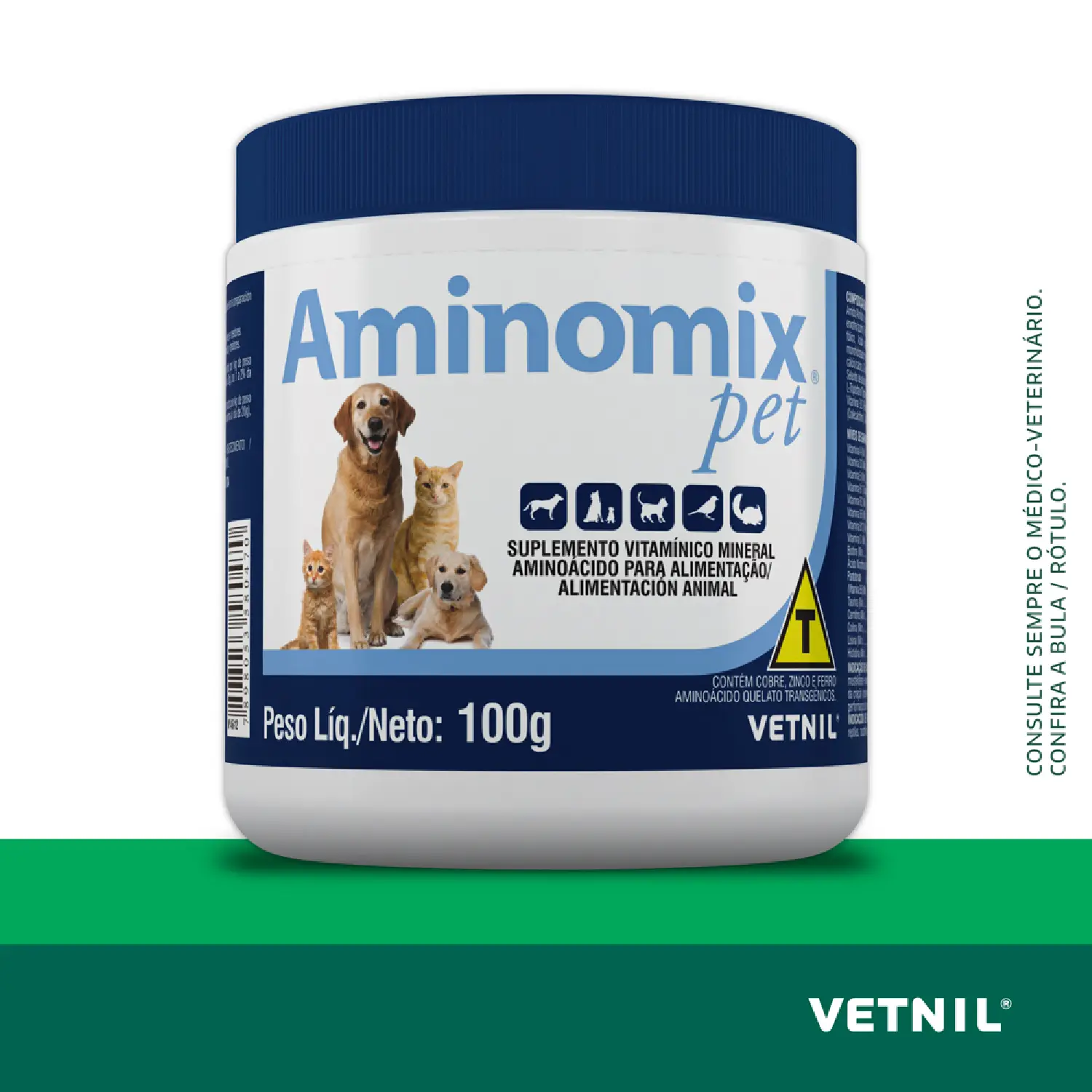 Suplemento Vitamínico Aminomix Pet Vetnil
