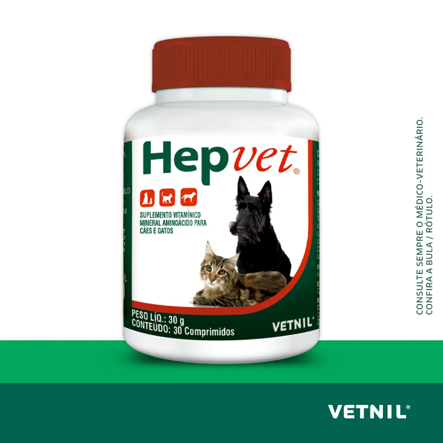 Hepvet Suplemento Vitamínico para Cães e Gatos