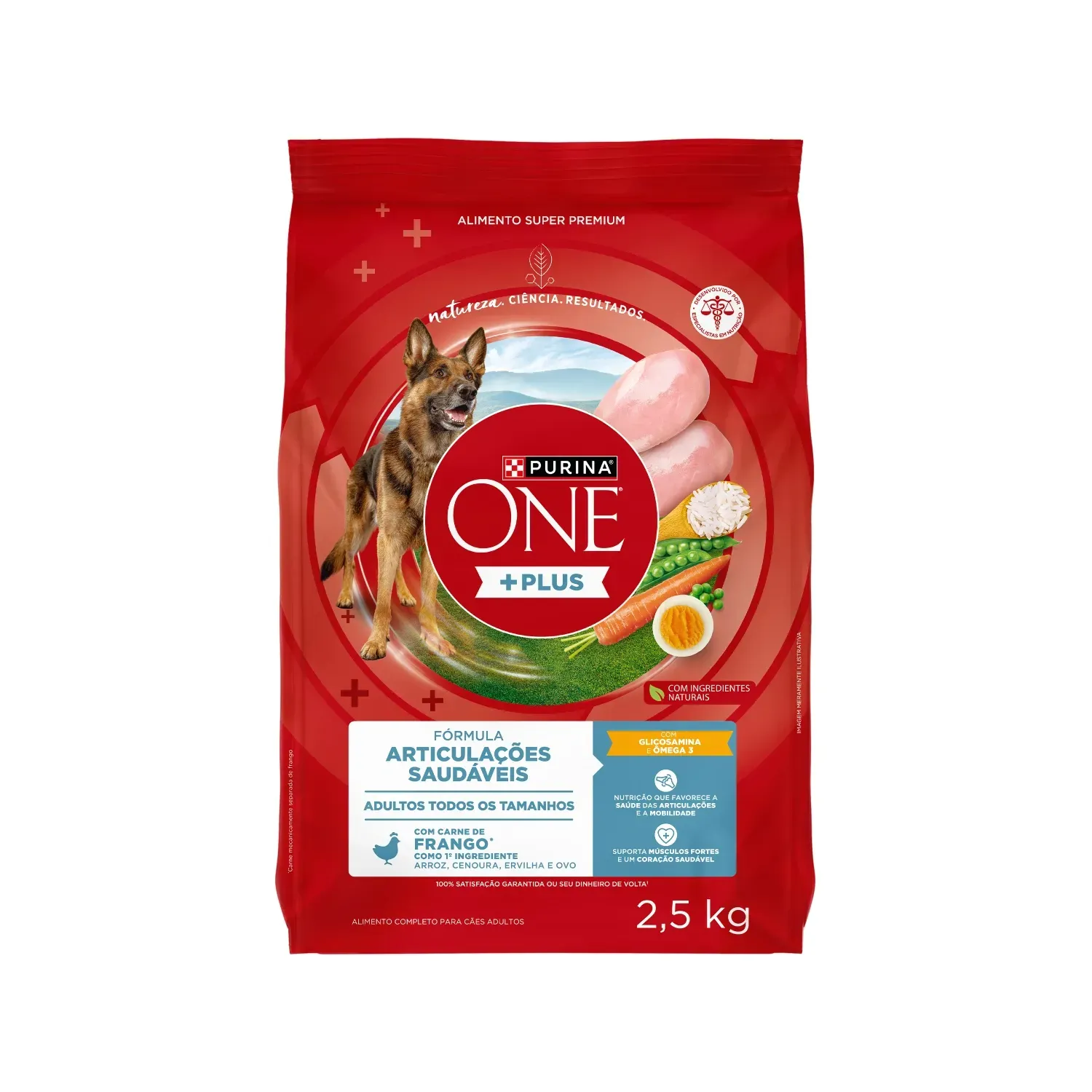 Ração Purina One Plus Articulações Saudáveis Cães Adultos Frango