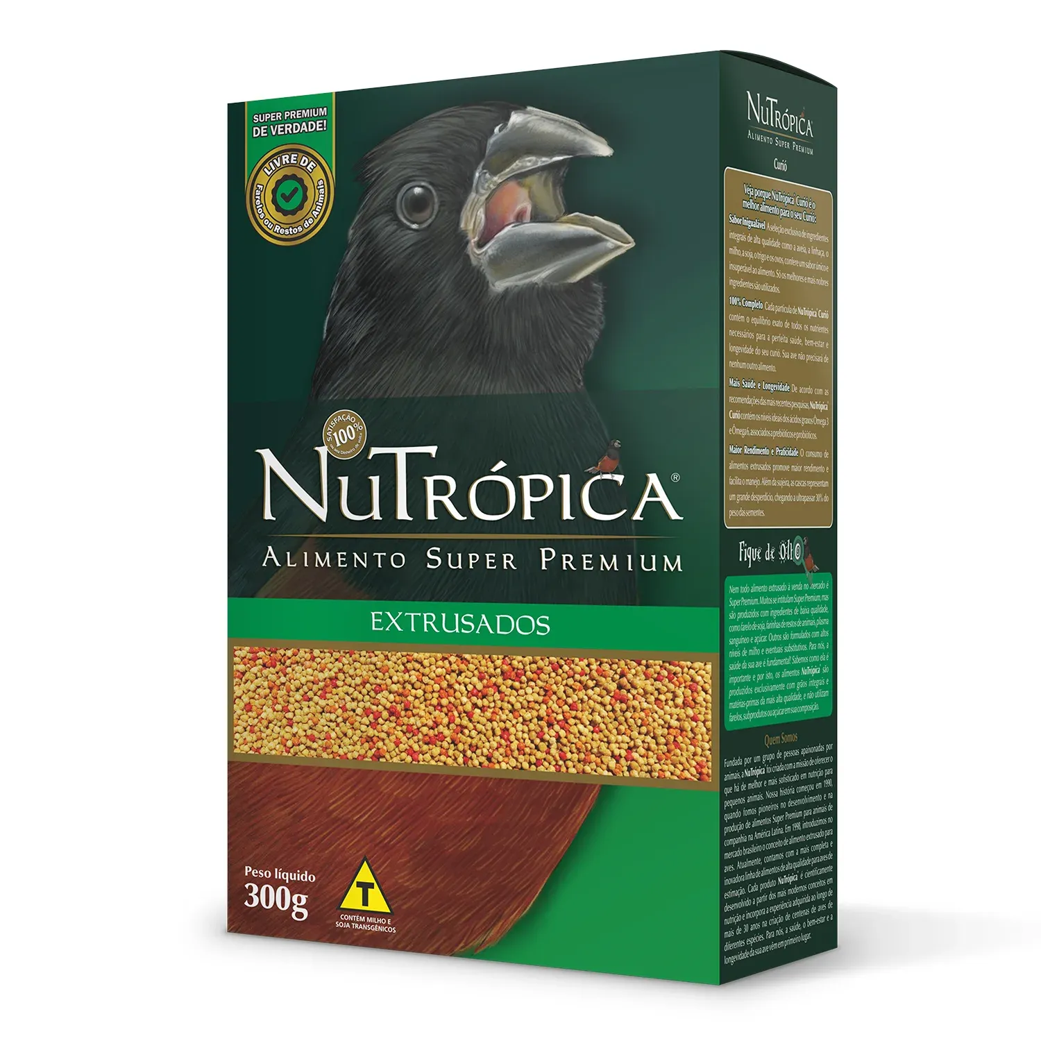 Ração Nutrópica Curió Extrusados