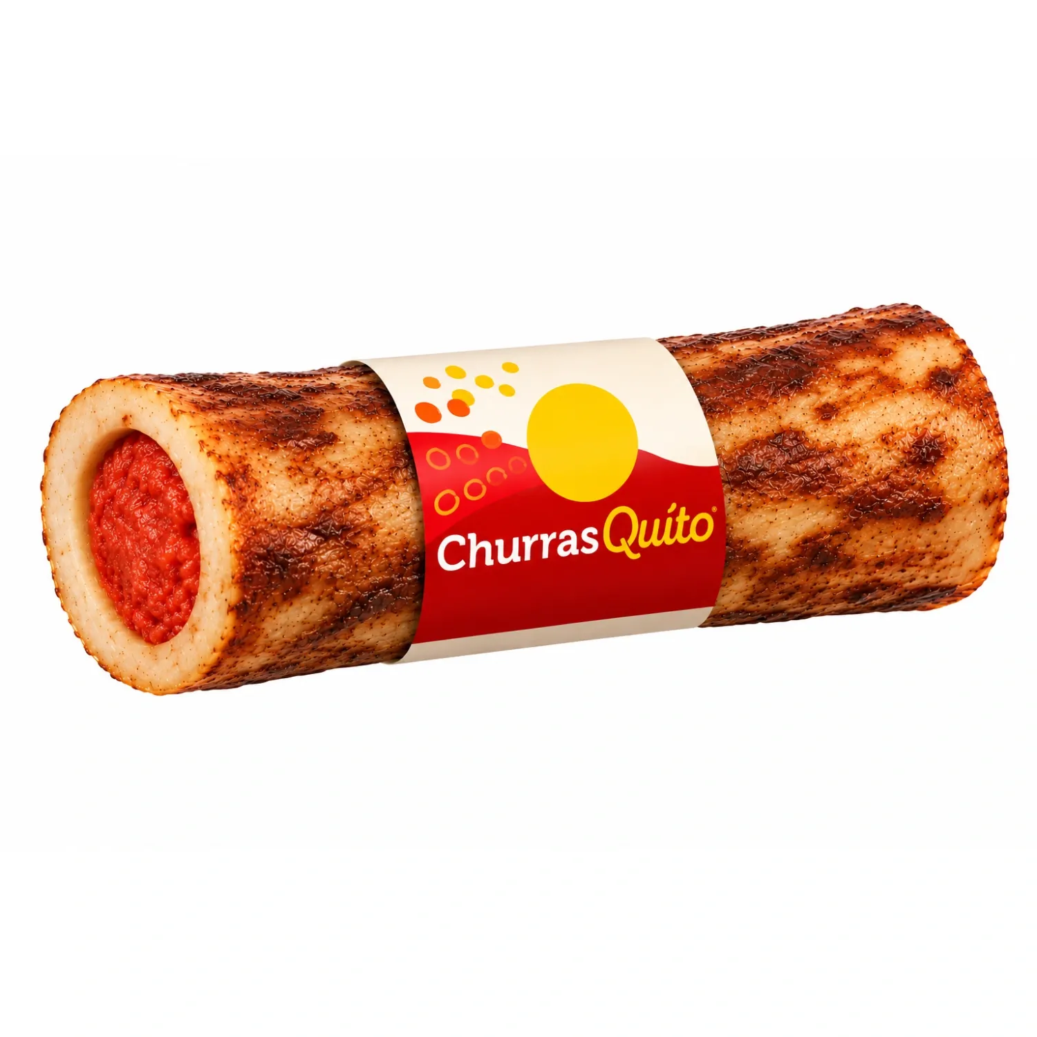 Ossinho Recheado Churrasquito para Cães Carne