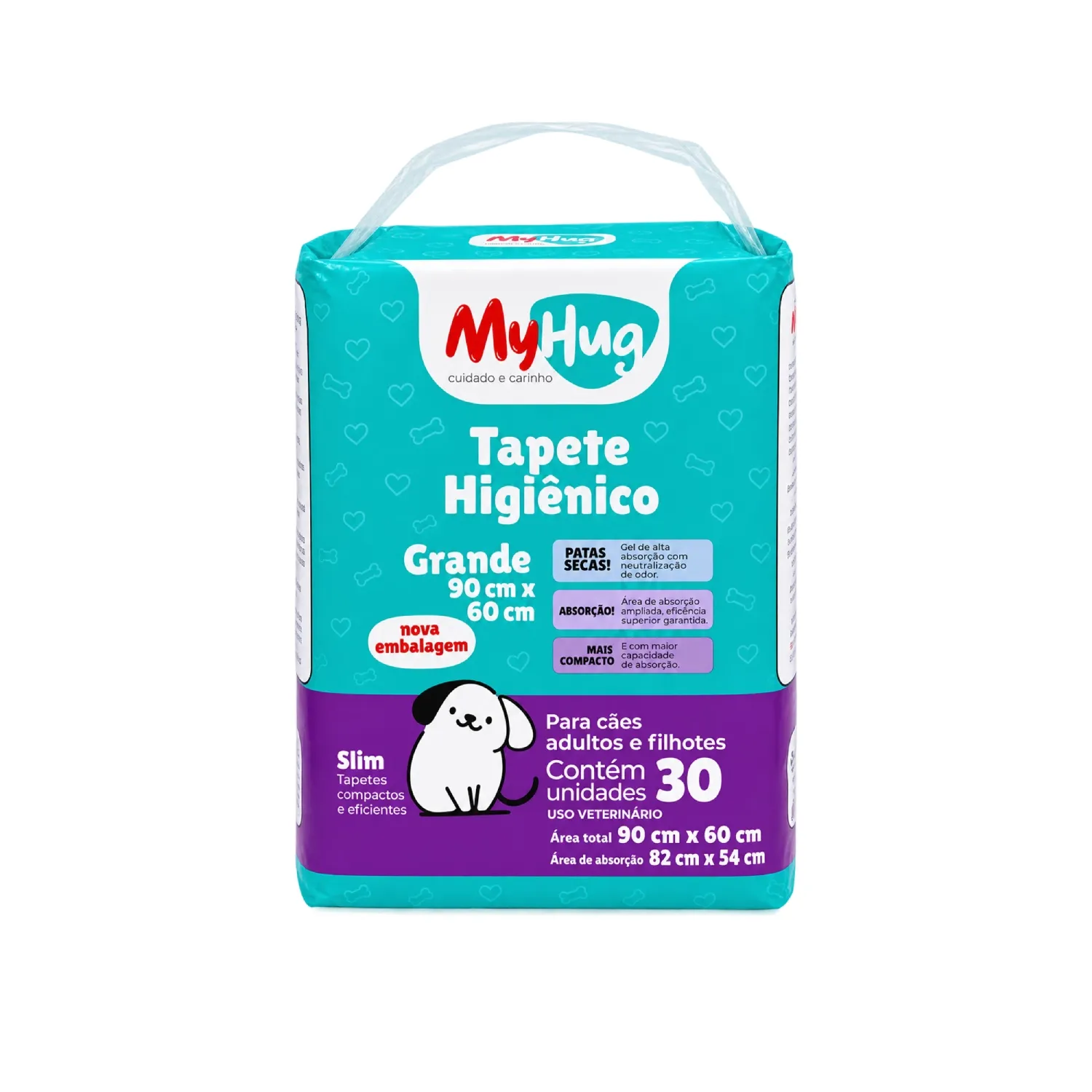 Tapete Higiênico MyHug Slim 90x60 cm