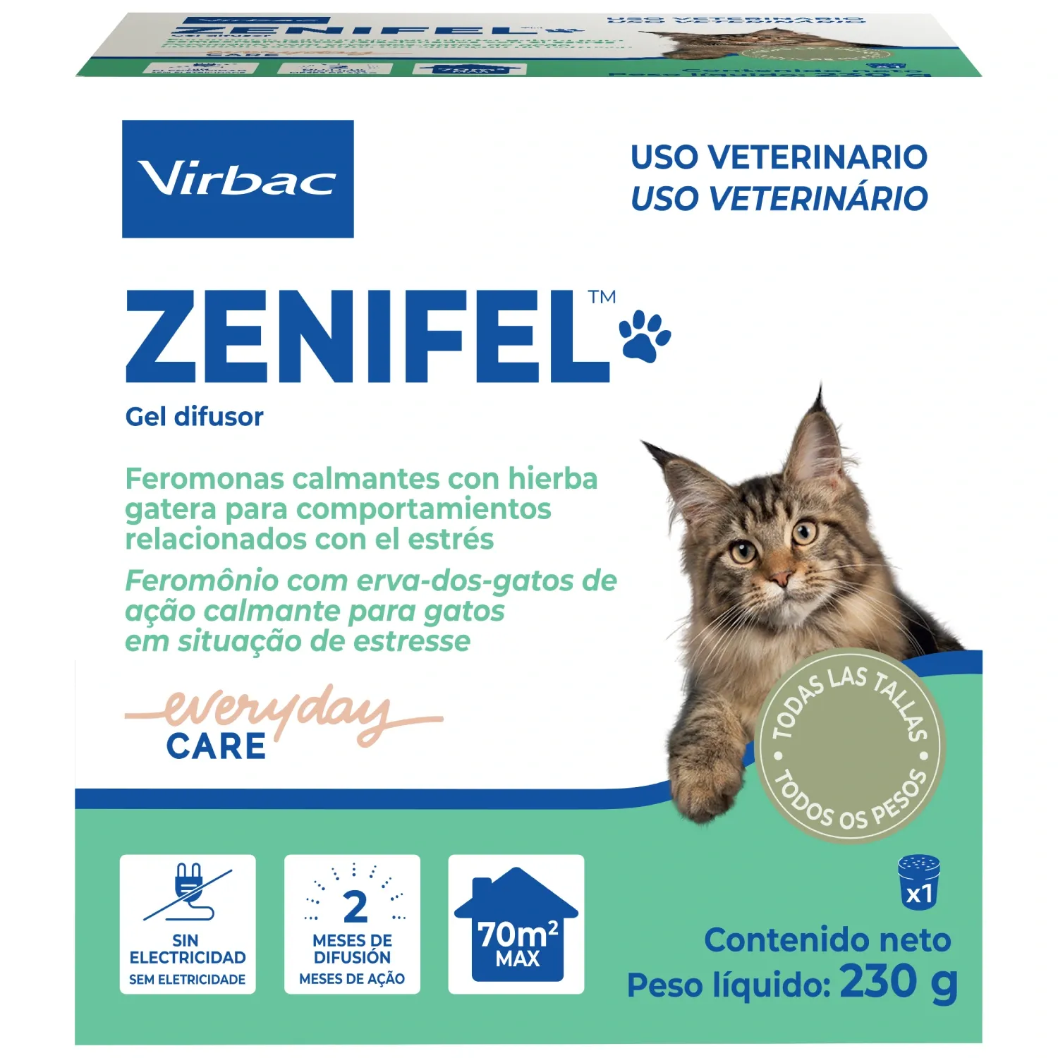 Zenifel Gel Difusor para Gatos Virbac