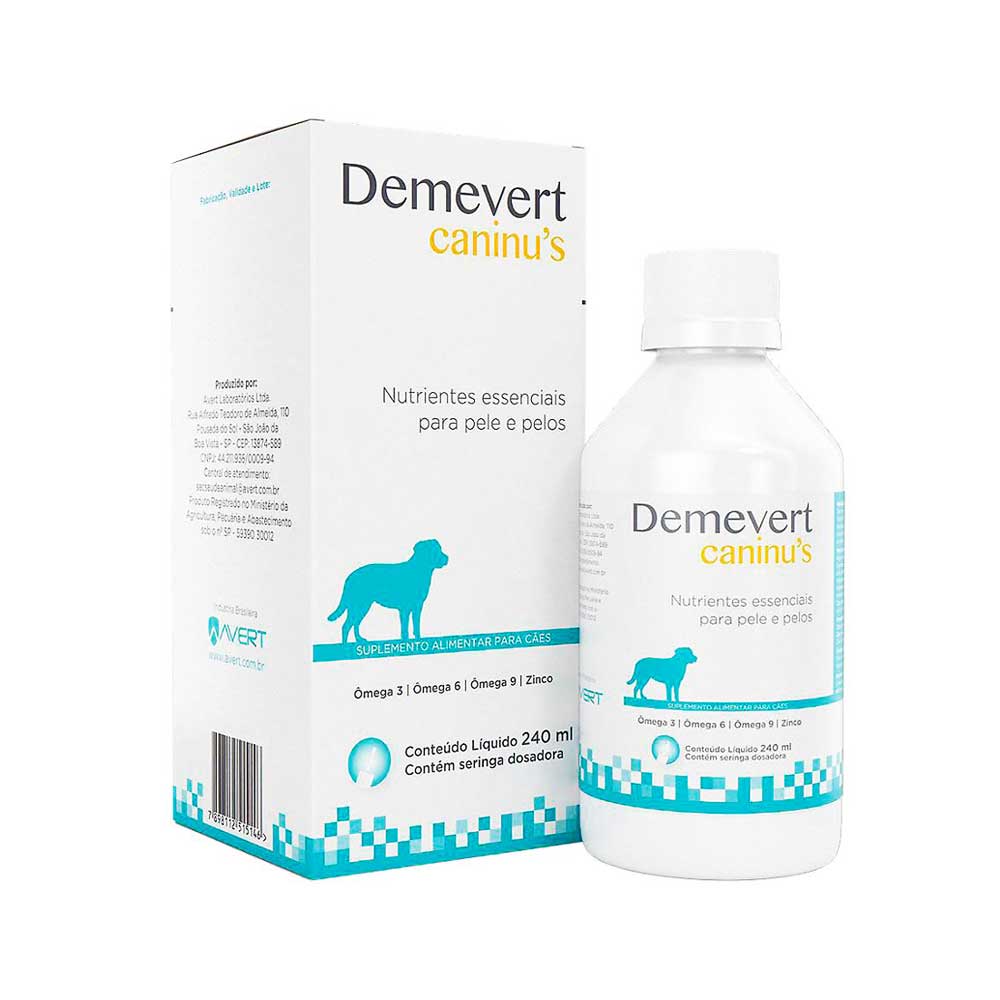 Demevert Caninus Suplemento Alimentar para Cães