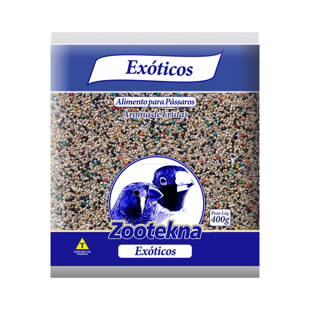 Mistura de Sementes Pássaro Exótico Zootekna
