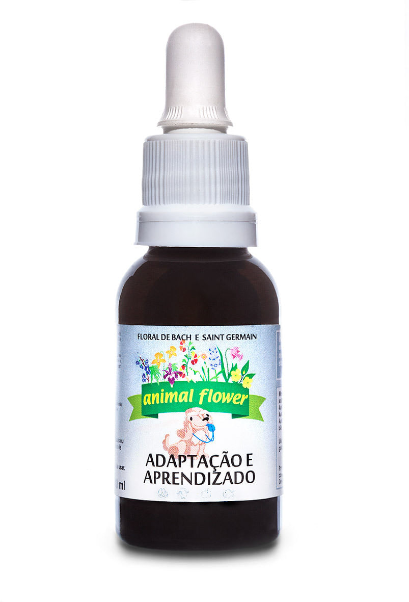 Floral Vet Gotas Adaptação e Aprendizado Animal Flower