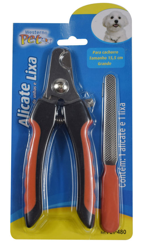 Alicate Corta Unhas e Lixa PET-479