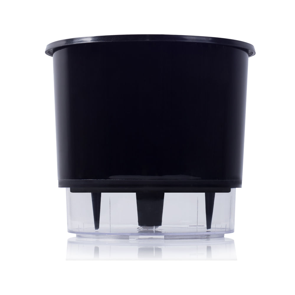 Vaso Autoirrigável Preto Vasos Raiz
