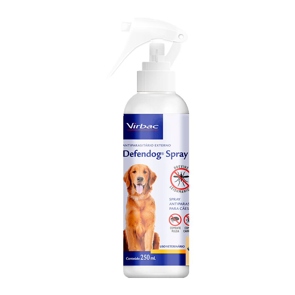 Defendog Spray Virbac Antiparasitário para Cães