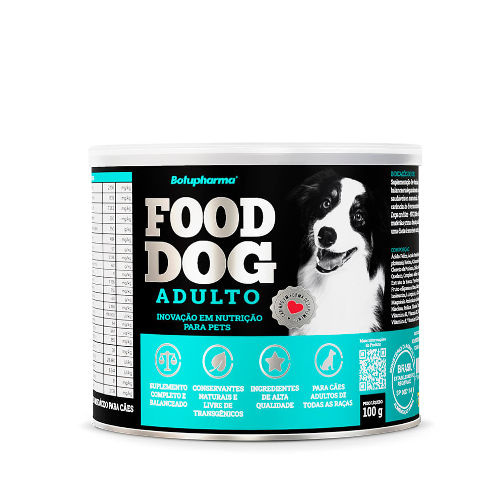 Food Dog Adulto Suplemento Alimentar